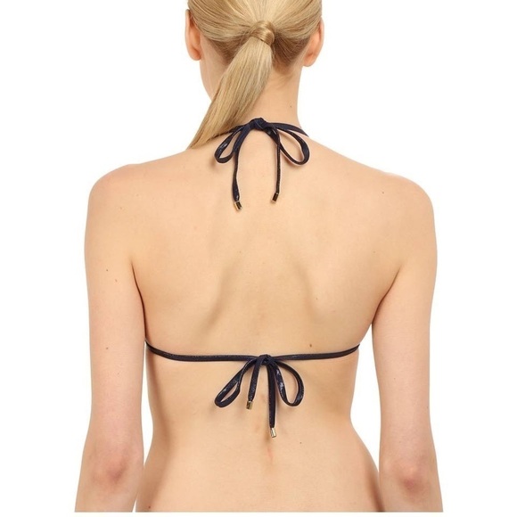 L'Agent by Agent Provocateur Sevilla Bikini Top Navy - Picture 2 of 8